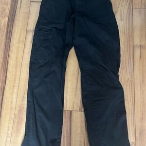 Garage Men's Black Cargo Trousers